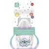 Babyflasche "Stitch" in Lila/ Hellblau - ab 10 Monaten