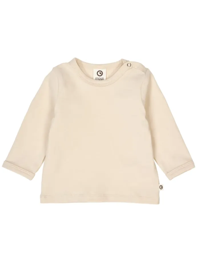 Babylangarmshirt 2er-Pack in Oak/ Stormy blue