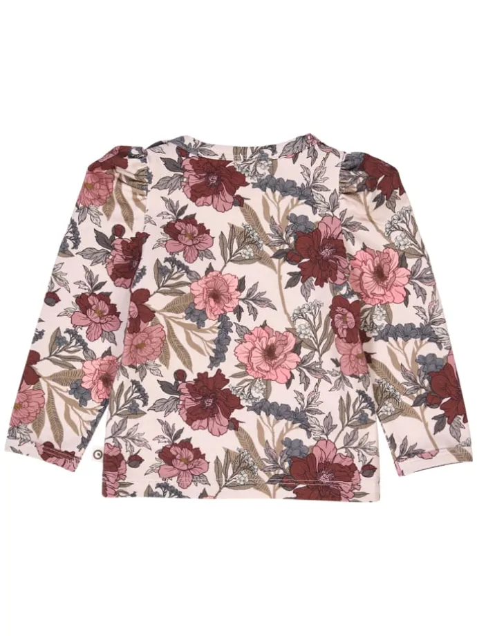 Babylangarmshirt in Nightingale/ Root/ Nostalgia rose