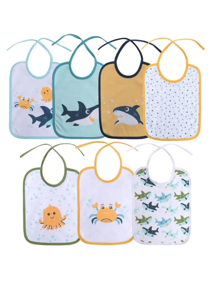 Babylatz 7-teiliges Set in bunt