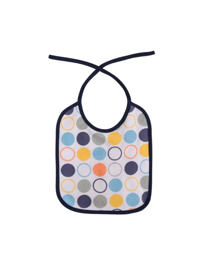 Babylatz-Set 7-teilig einlagig in blau