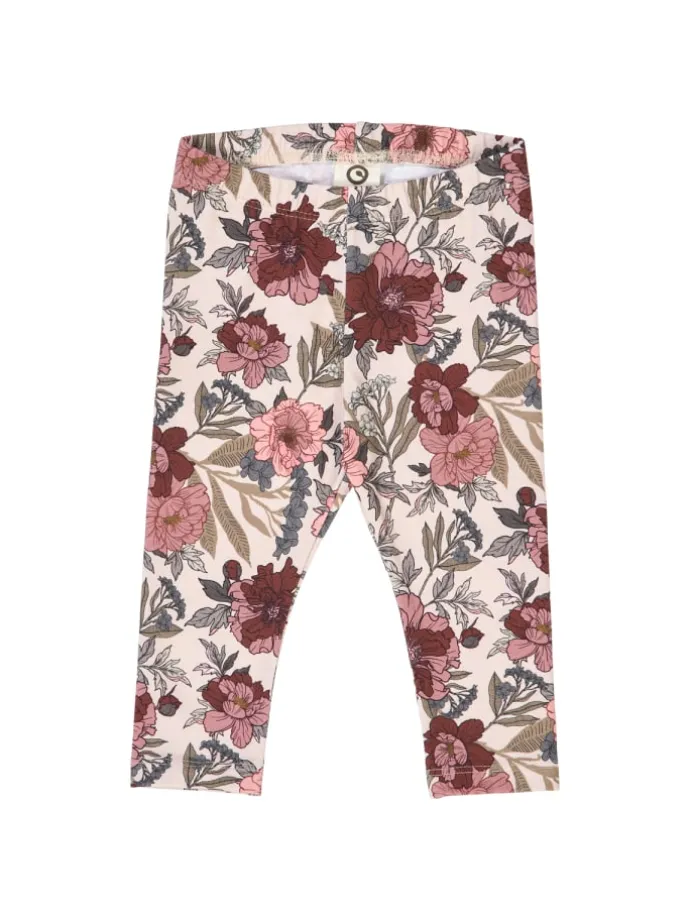 Babyleggings in Nightingale/ Root/ Nostalgia rose