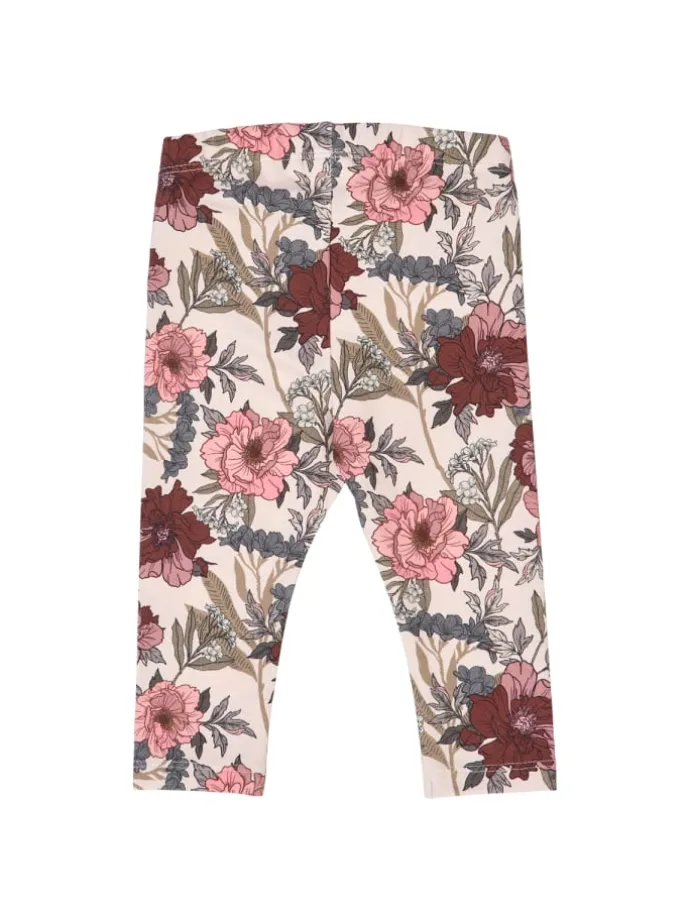 Babyleggings in Nightingale/ Root/ Nostalgia rose