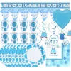 Babyparty-Set It's a Boy 47-teilig Gender Reveal Party in blau
