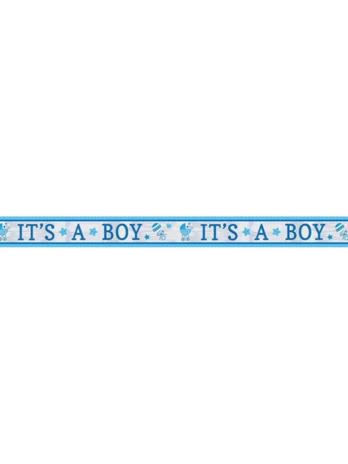 Babyparty-Set It's a Boy 47-teilig Gender Reveal Party in blau