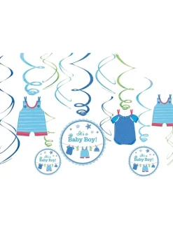 Babyparty-Set It's a Boy 47-teilig Gender Reveal Party in blau