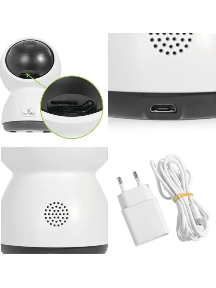 Babyphone Trinity Wi-Fi-Kamera in weiß