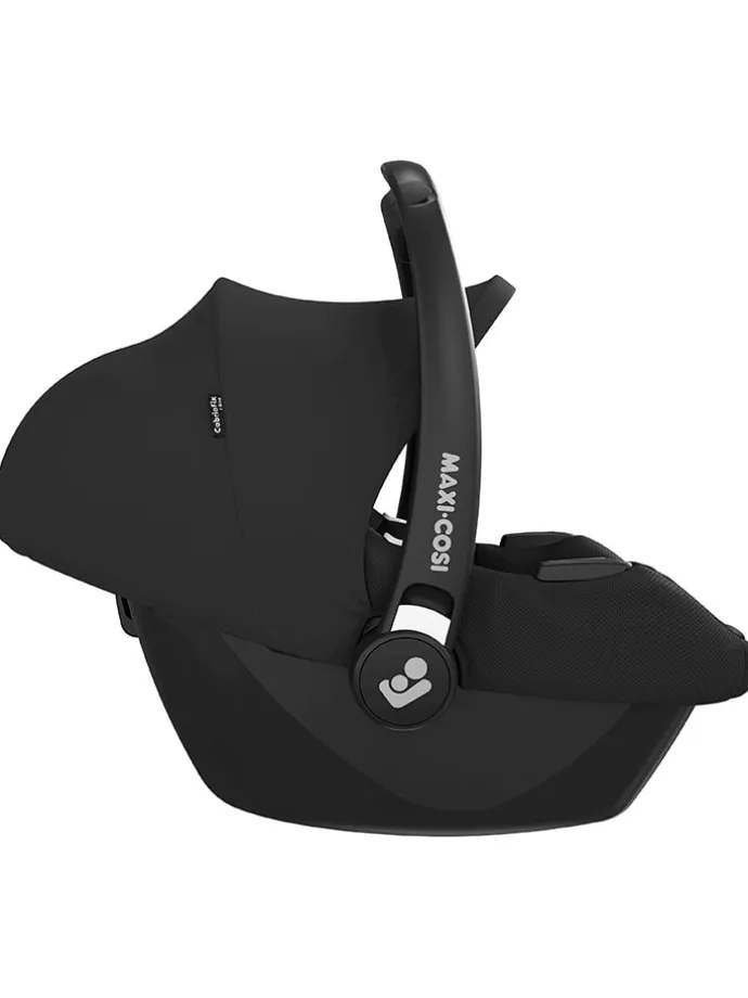 Babyschale "CabrioFix" in Essential Black - Gruppe 0+
