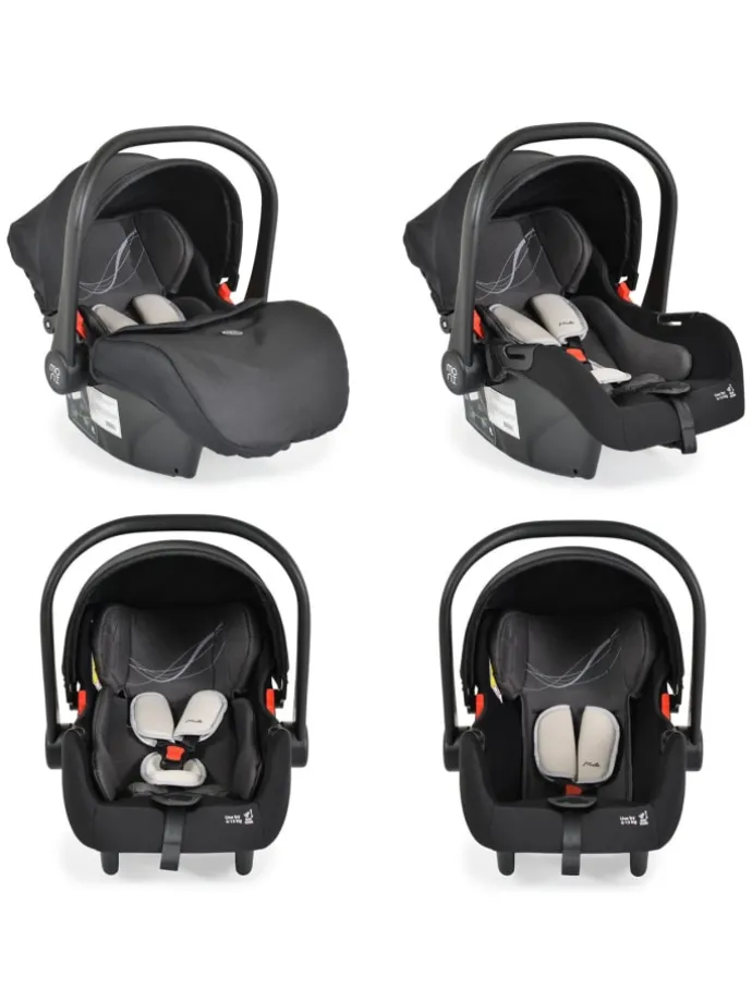 Babyschale i-Size (40 - 87cm) in schwarz