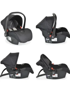 Babyschale i-Size (40 - 87cm) in schwarz