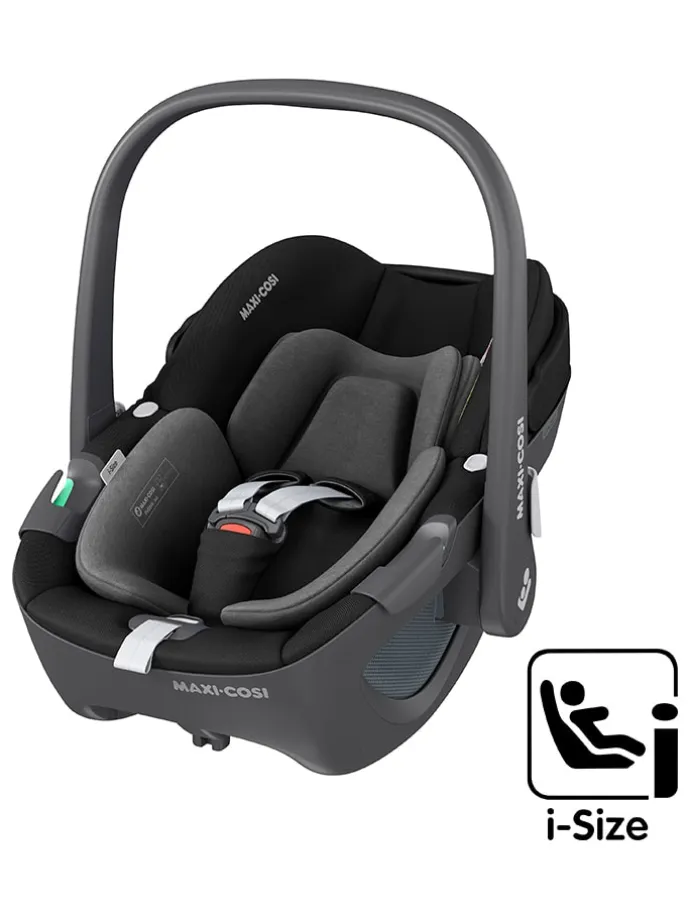Babyschale "Pebble 360" in Essential Black - Gruppe 0+