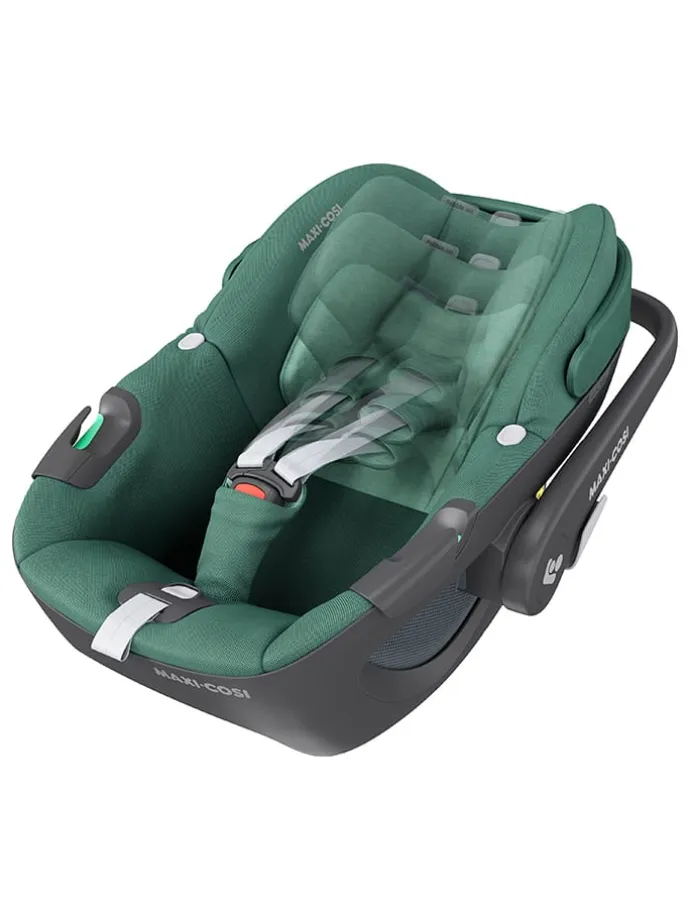 Babyschale "Pebble 360" in Essential Green - Gruppe 0+