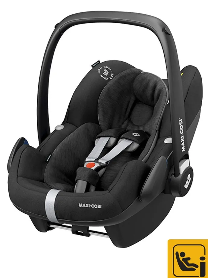 Babyschale "Pebble Pro i-Size" in Essential Black - Gruppe 0+