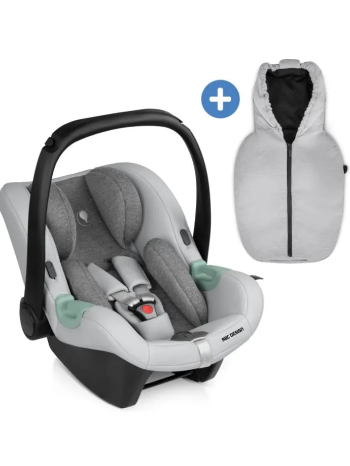 Babyschale Tulip (Autositz Gruppe 0+ / i-Size) in grau