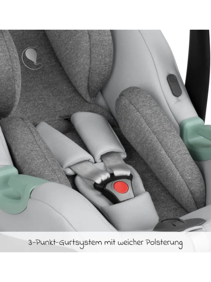 Babyschale Tulip (Autositz Gruppe 0+ / i-Size) in grau