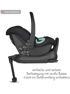 Babyschale Tulip (Autositz Gruppe 0+ / i-Size) in grau