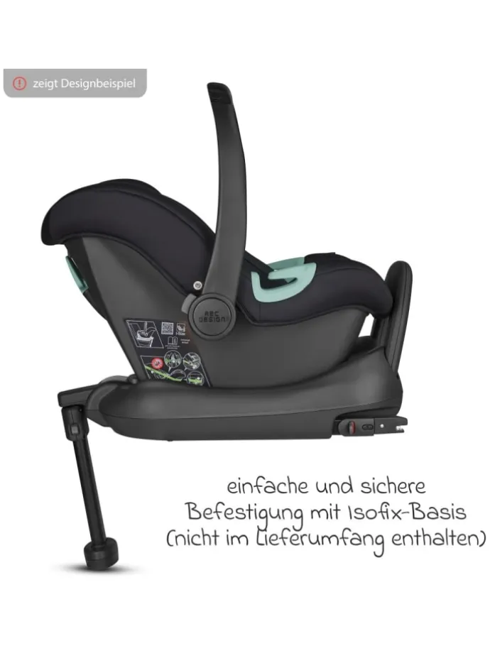 Babyschale Tulip (Autositz Gruppe 0+ / i-Size) in grau