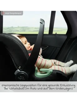 Babyschale Tulip (Autositz Gruppe 0+ / i-Size) in grau