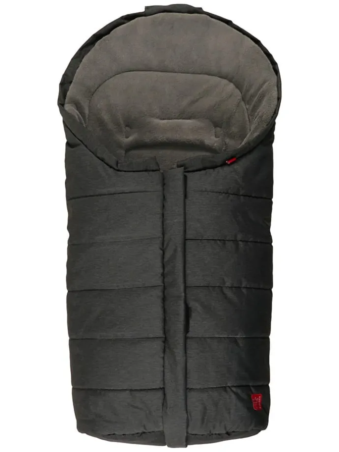 Babyschalen-Fußsack "Ella" in Schwarz - (L)80 x (B)40 cm