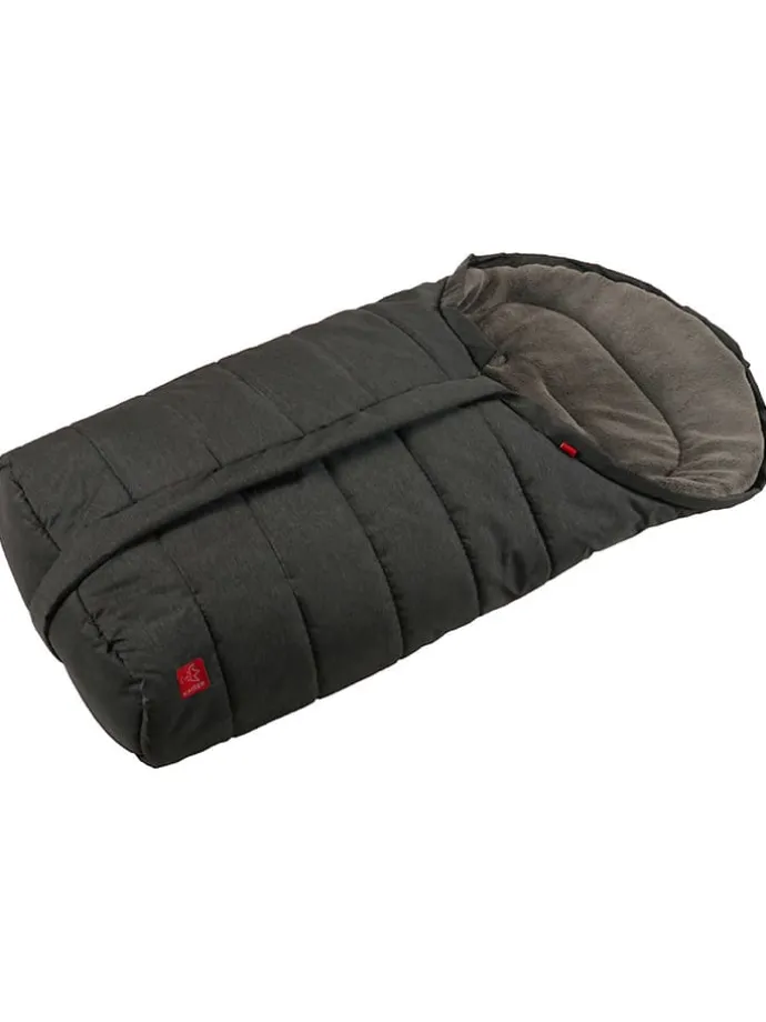 Babyschalen-Fußsack "Ella" in Schwarz - (L)80 x (B)40 cm