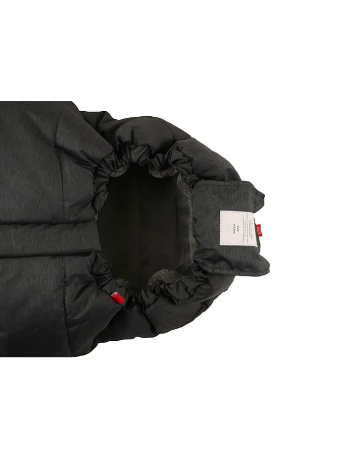 Babyschalen-Fußsack "Ella" in Schwarz - (L)80 x (B)40 cm