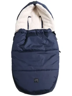 Babyschalen-Fußsack "Hoody 2.0" in Dunkelblau - (L)80 x (B)40 cm