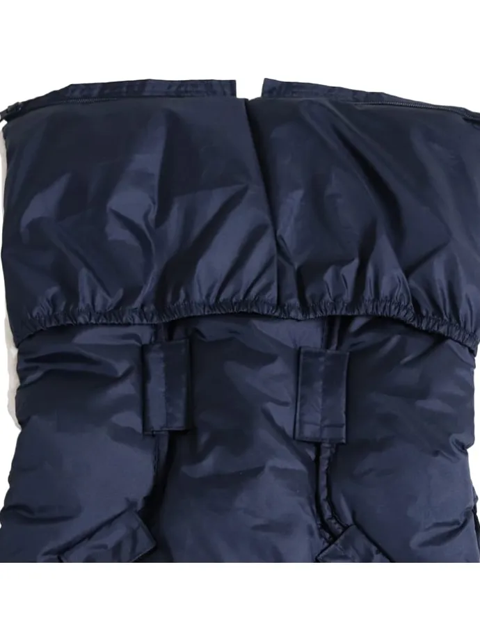 Babyschalen-Fußsack "Hoody 2.0" in Dunkelblau - (L)80 x (B)40 cm