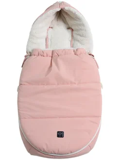 Babyschalen-Fußsack "Hoody 2.0" in Rosa - (L)80 x (B)40 cm