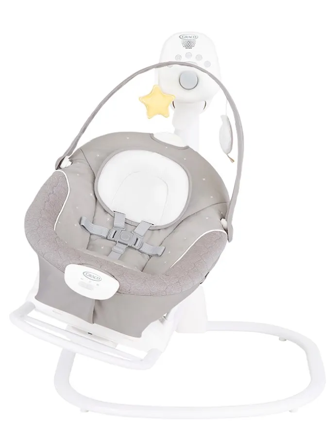 Babyschaukel "Softsway" in Grau