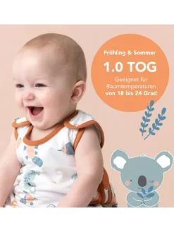 Babyschlafsack, 1.0 TOG in Braun