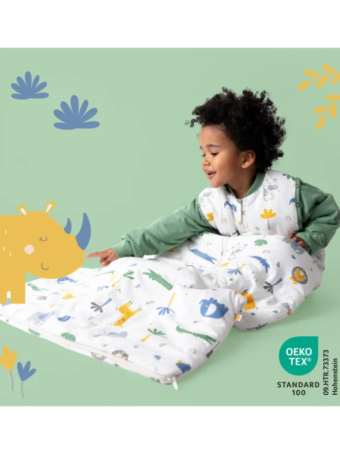 Babyschlafsack, 2.5 TOG in Dunkelgrün