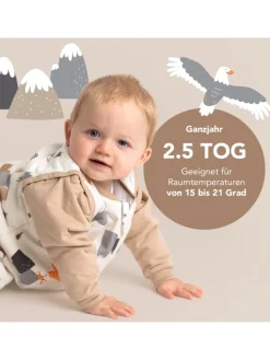 Babyschlafsack, 2.5 TOG in Orange