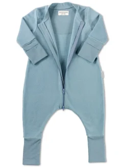 Babyschlafsack in Blau - 1,5-2 TOG
