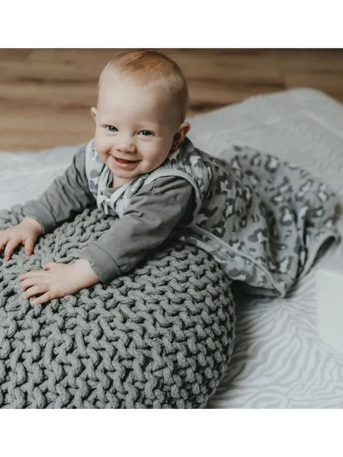 Babyschlafsack in Grau - TOG - 0,5