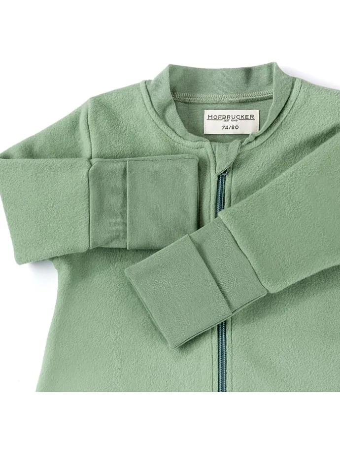 Babyschlafsack in Grün - 2 TOG