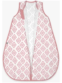Babyschlafsack in Weiß/ Rosa - TOG - 1,0