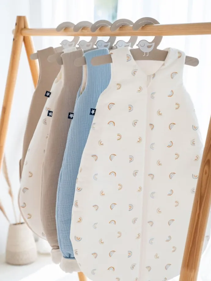 Babyschlafsack "Little Bow" - in Weiß