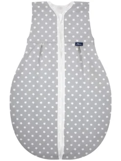 Babyschlafsack "Molton Stars" in Grau