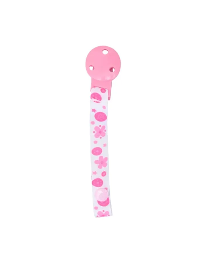 Baby-Schnullerkette ab Geburt in rosa