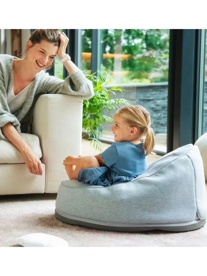 Babysitzsack Seat'n Swing grau
