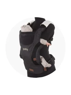 Babytrage Bobby 4 in 1 in schwarz