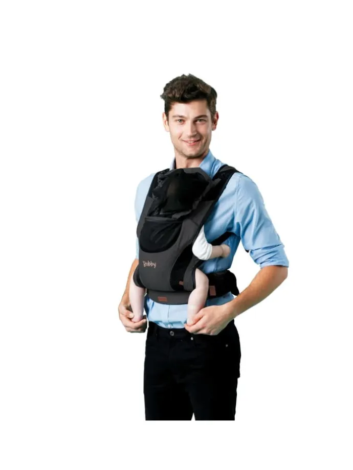 Babytrage Bobby 4 in 1 in schwarz