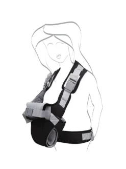 Babytrage Carry go 2 in 1 in braun