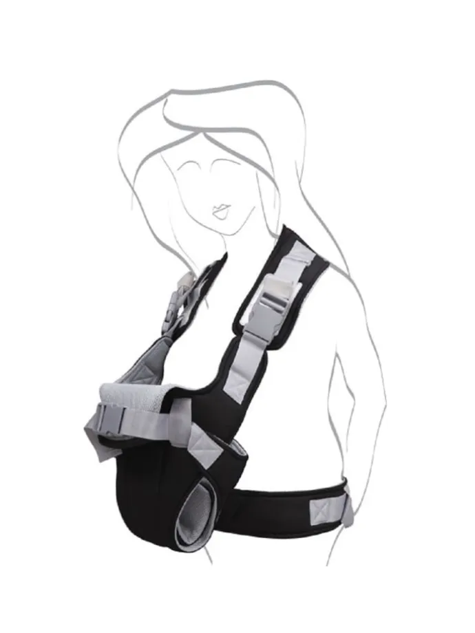 Babytrage Carry go 2 in 1 in grau