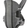 Babytrage Gwen Fly Strickstoff in grau