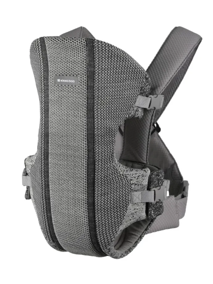 Babytrage Gwen Fly Strickstoff in grau