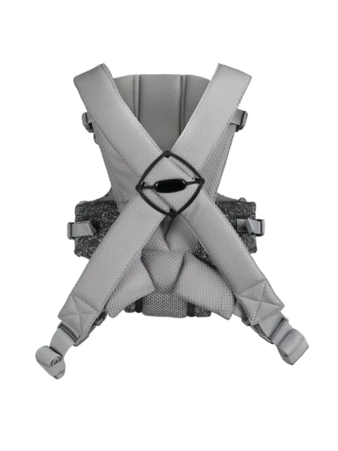Babytrage Gwen Fly Strickstoff in grau
