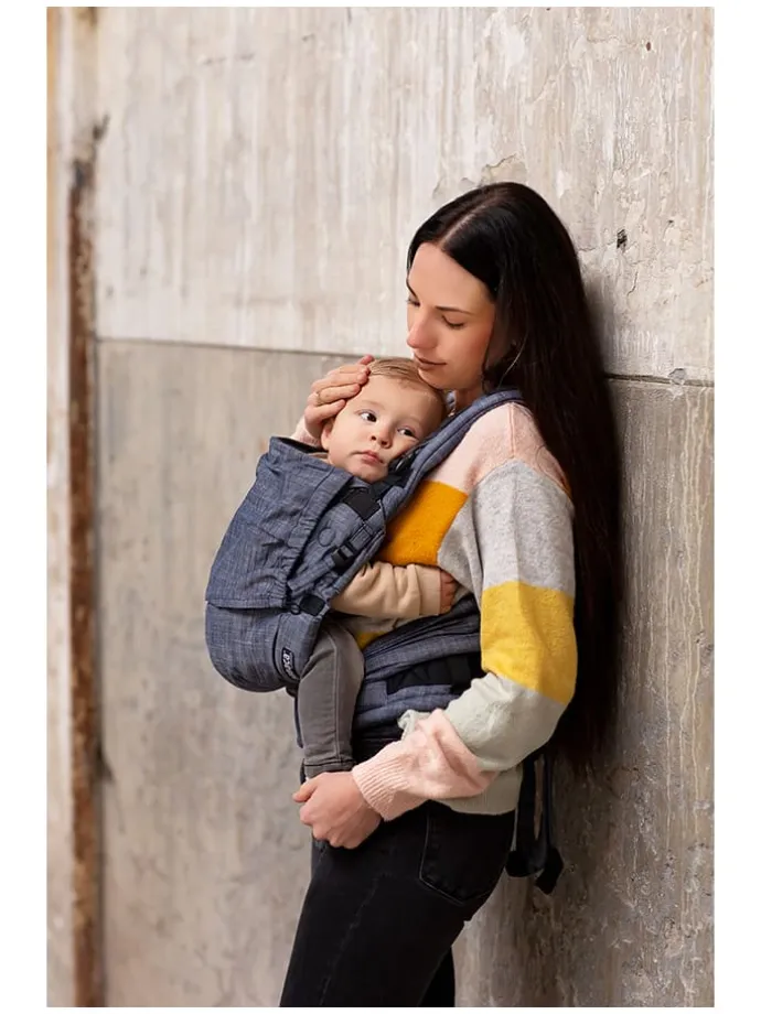 Babytrage "Nabaca Basic-Set Denim" in Blau