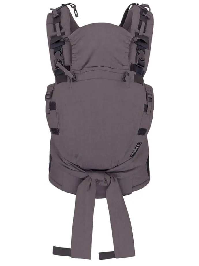 Babytrage "Nabaca Basic-Set Klassik" in Grau