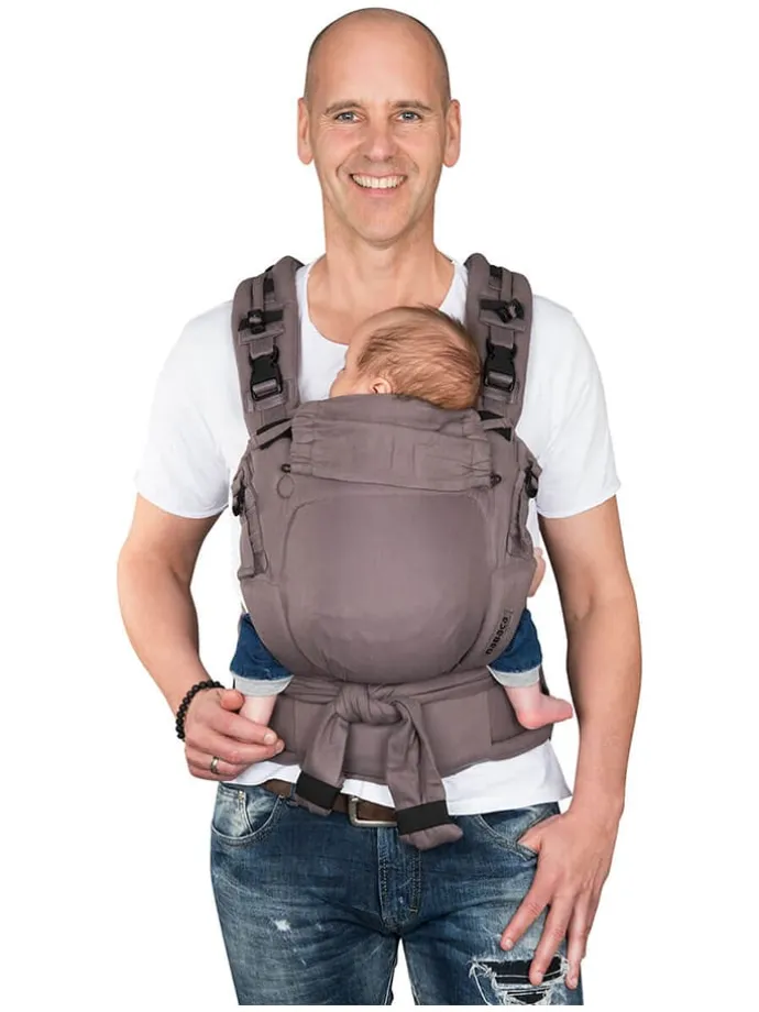 Babytrage "Nabaca Basic-Set Klassik" in Grau